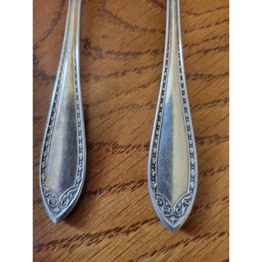 24 PCS Silverplate SHERATON 1910 Community Plate‎ Unpolished Forks Spoons